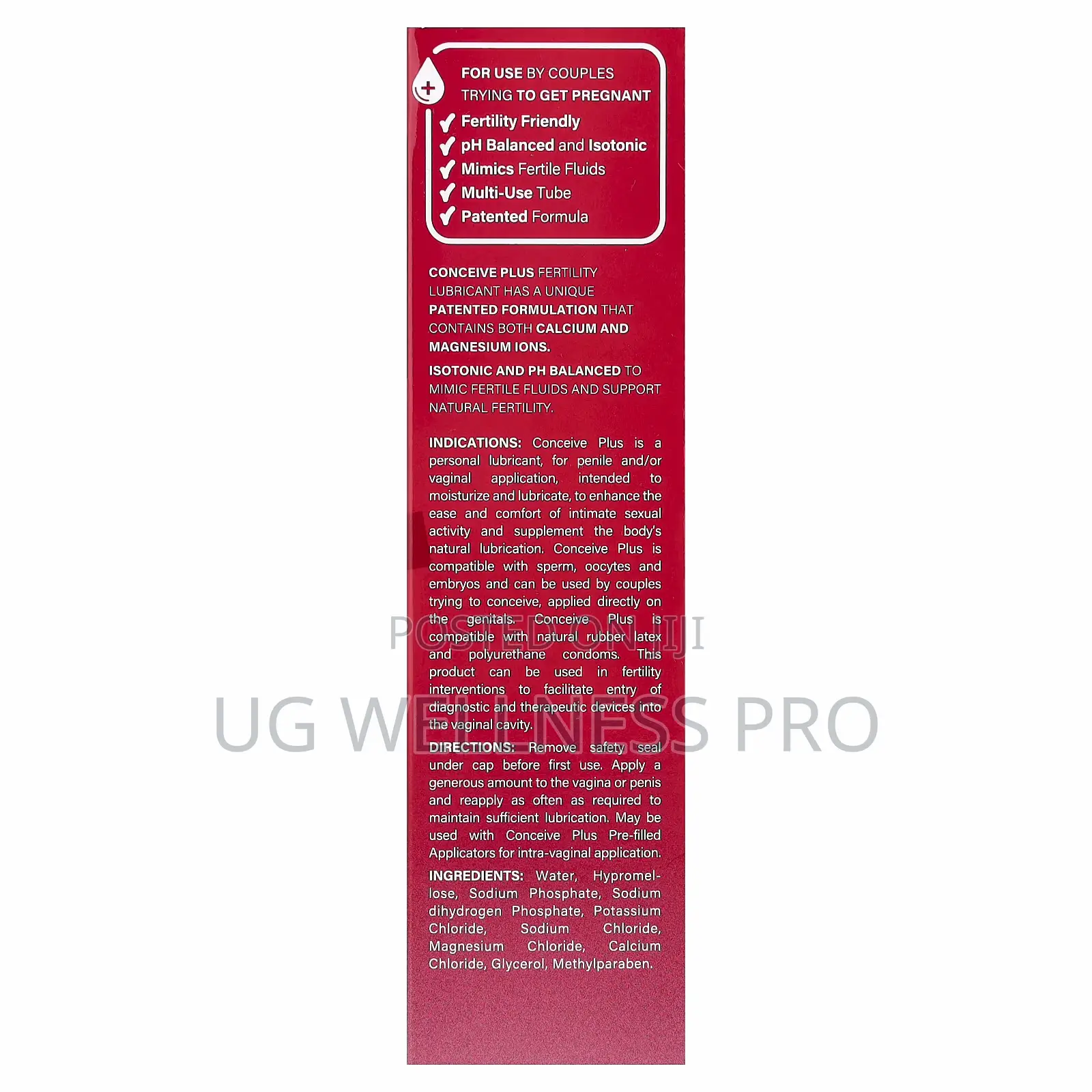 Conceive Plus Fertility Lubricant Tube 75ml