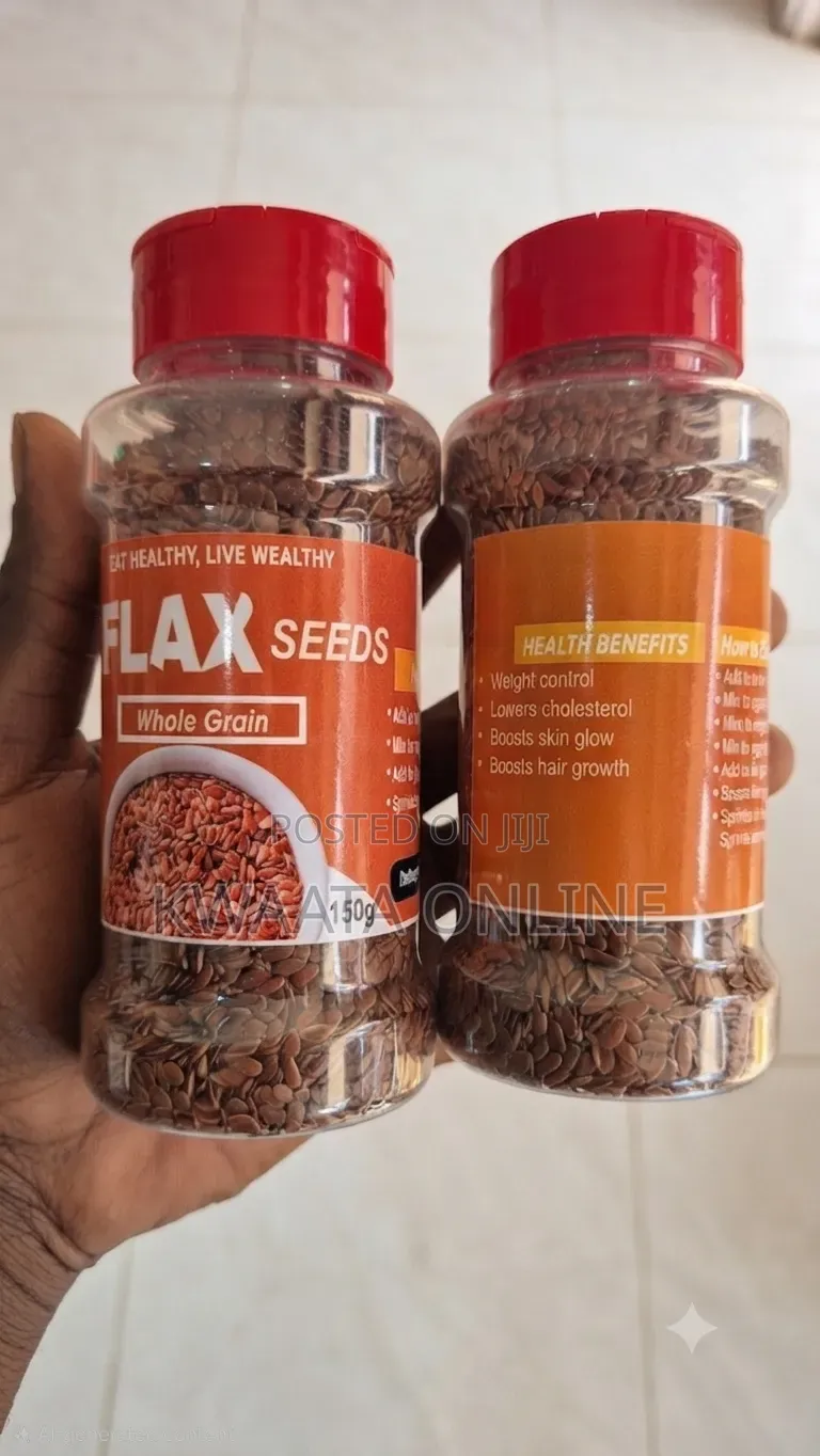 Whole Grain Flax Seeds Protein,Omega-3 Fibre Rich for Baking, Smoothie