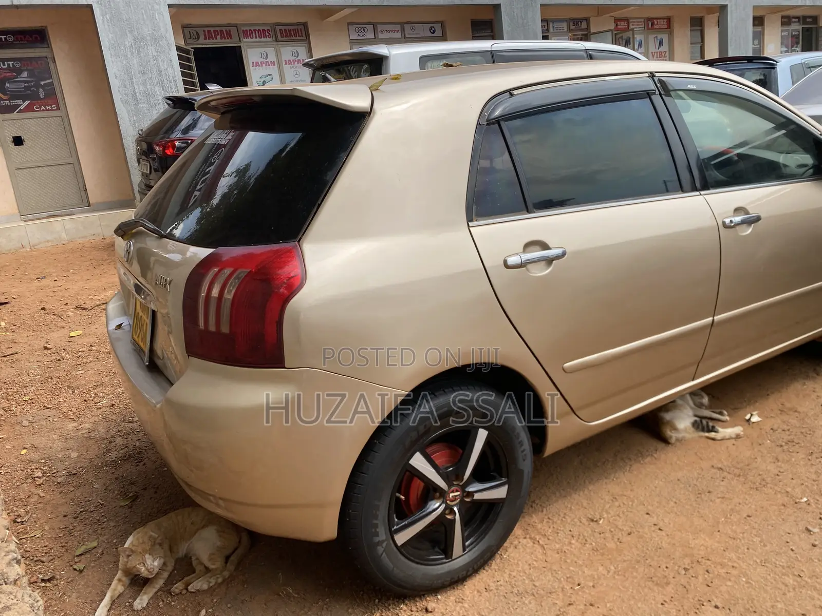 Toyota Allex 2008 Gold