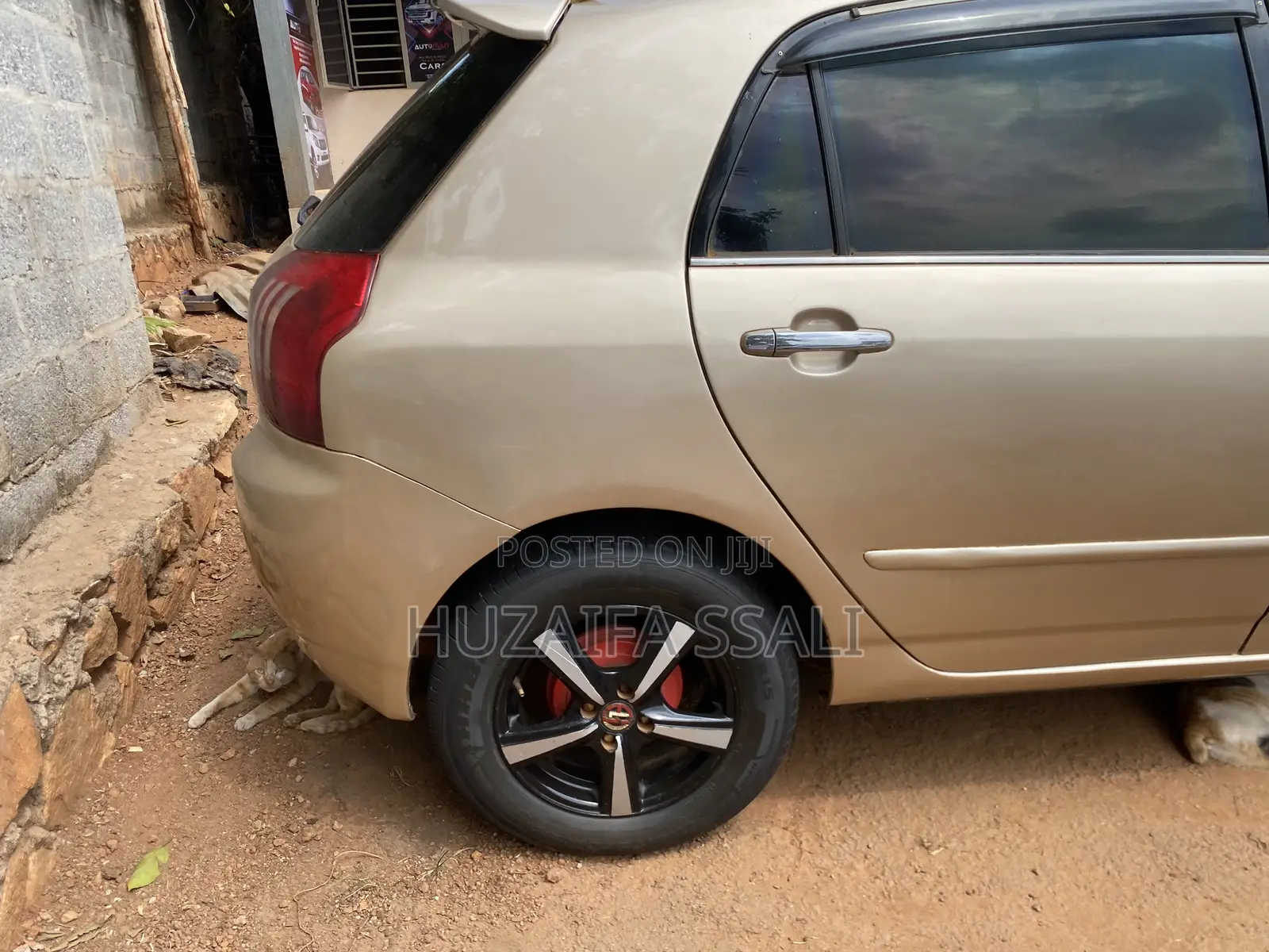 Toyota Allex 2008 Gold