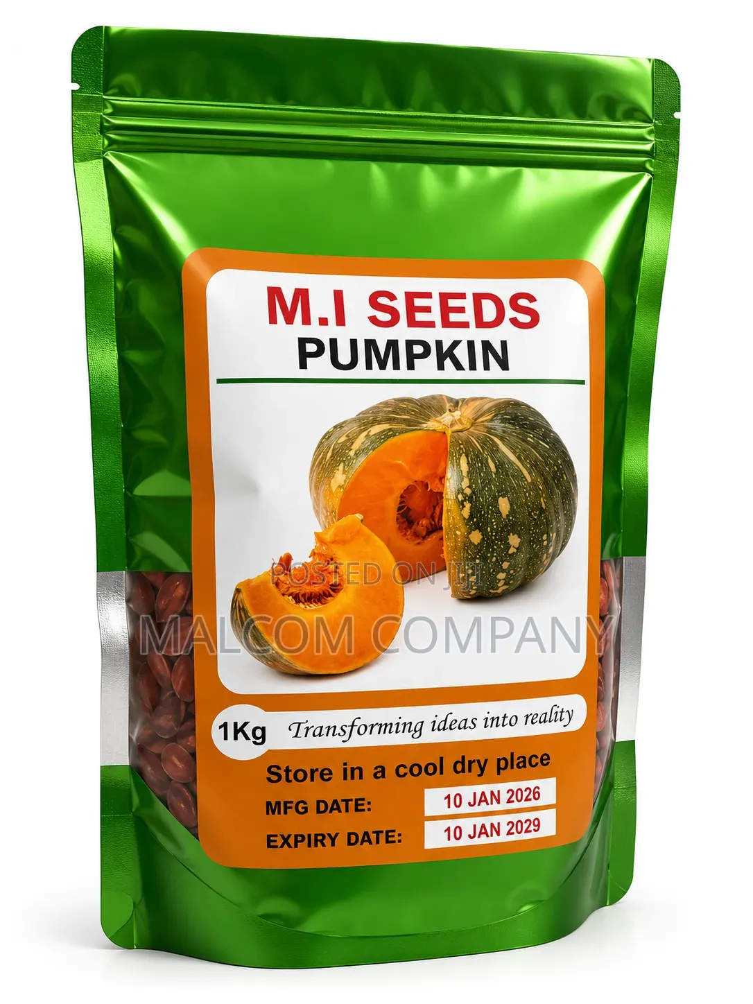Pumpkin Seeds for Planting 1kg