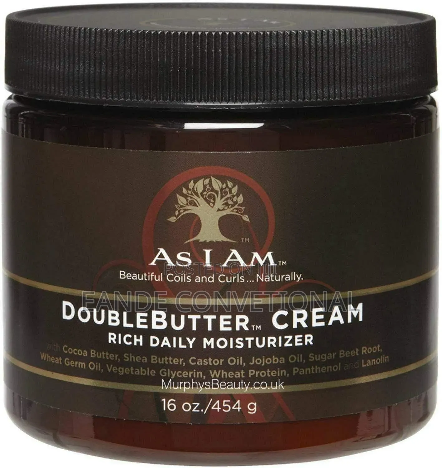 As Iam Double Butter Moisturizing Cream