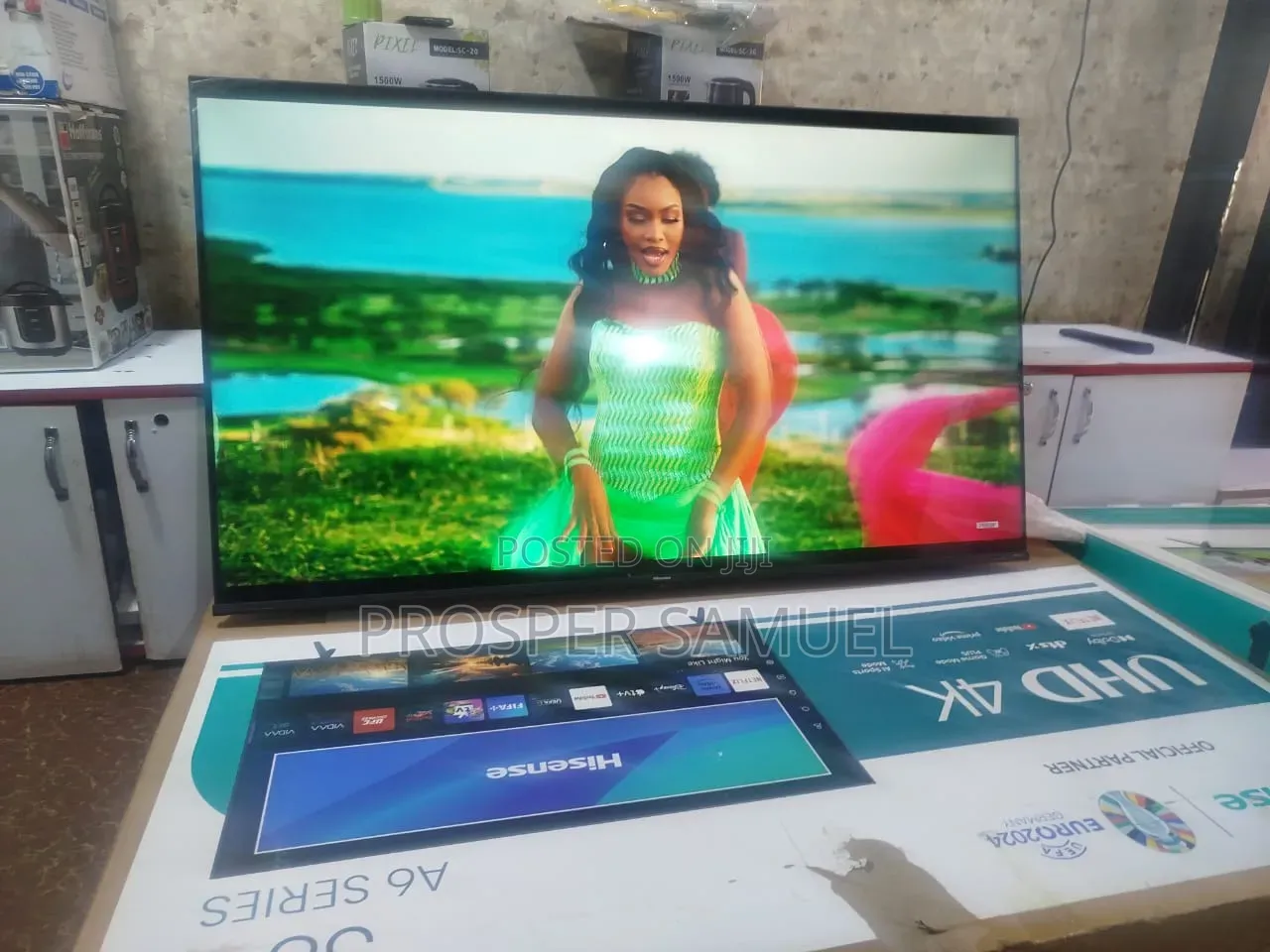 Brand New Hisense 58 Inches Frameless Uhdk4 Frameless TV