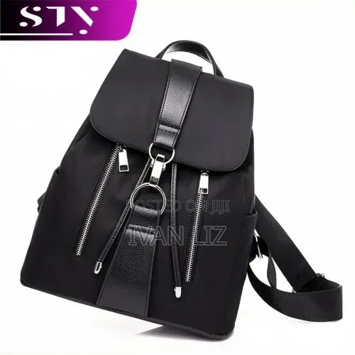 Stylish Black Backpack
