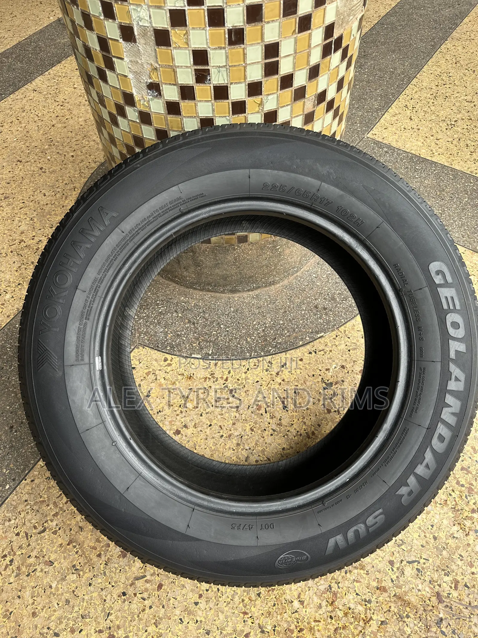 225/65r17 Yokohama Foreign Used Tyres