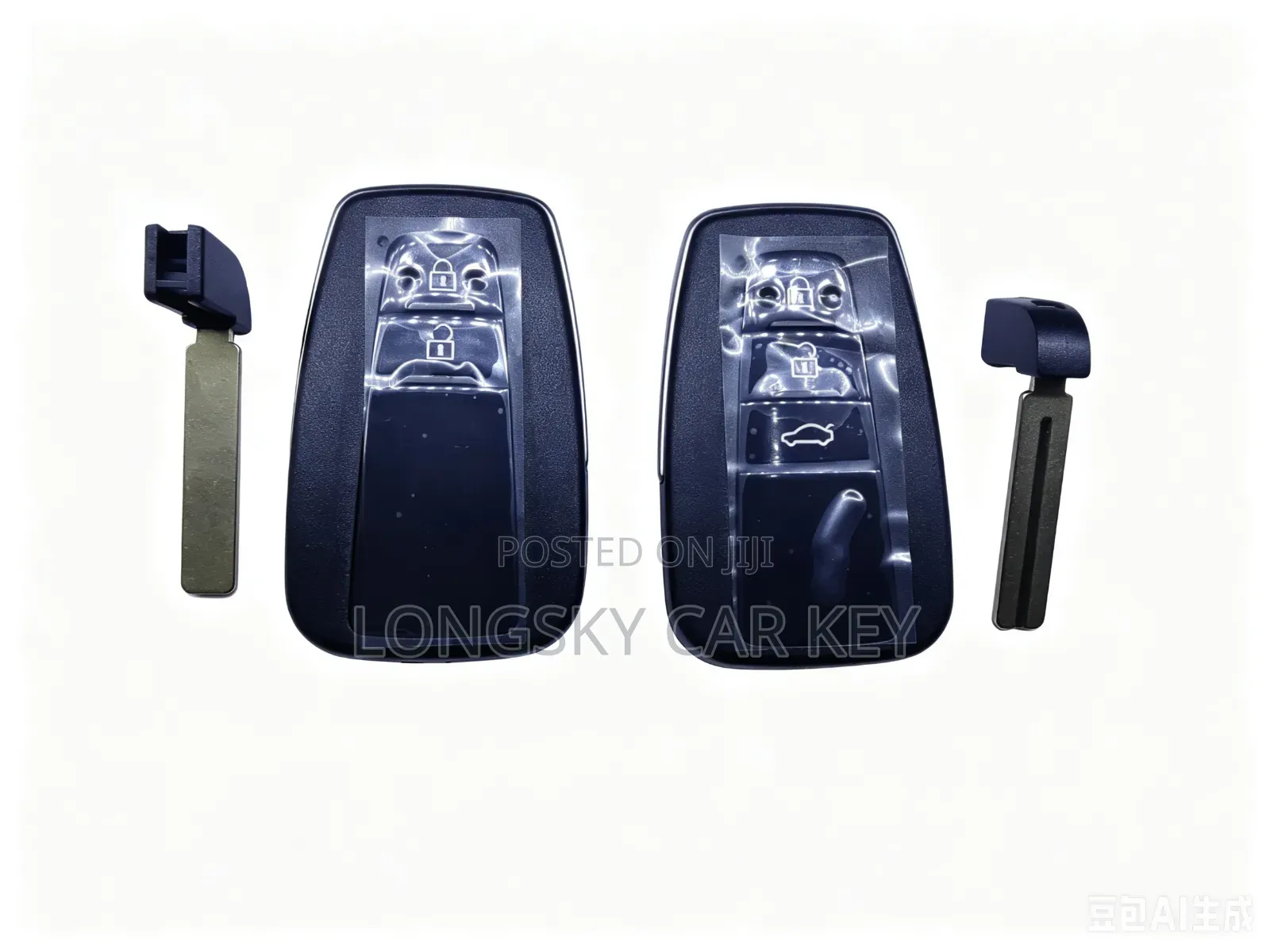 Smart Car Key Shells/Cases for Toyota Land Cruiser Prado