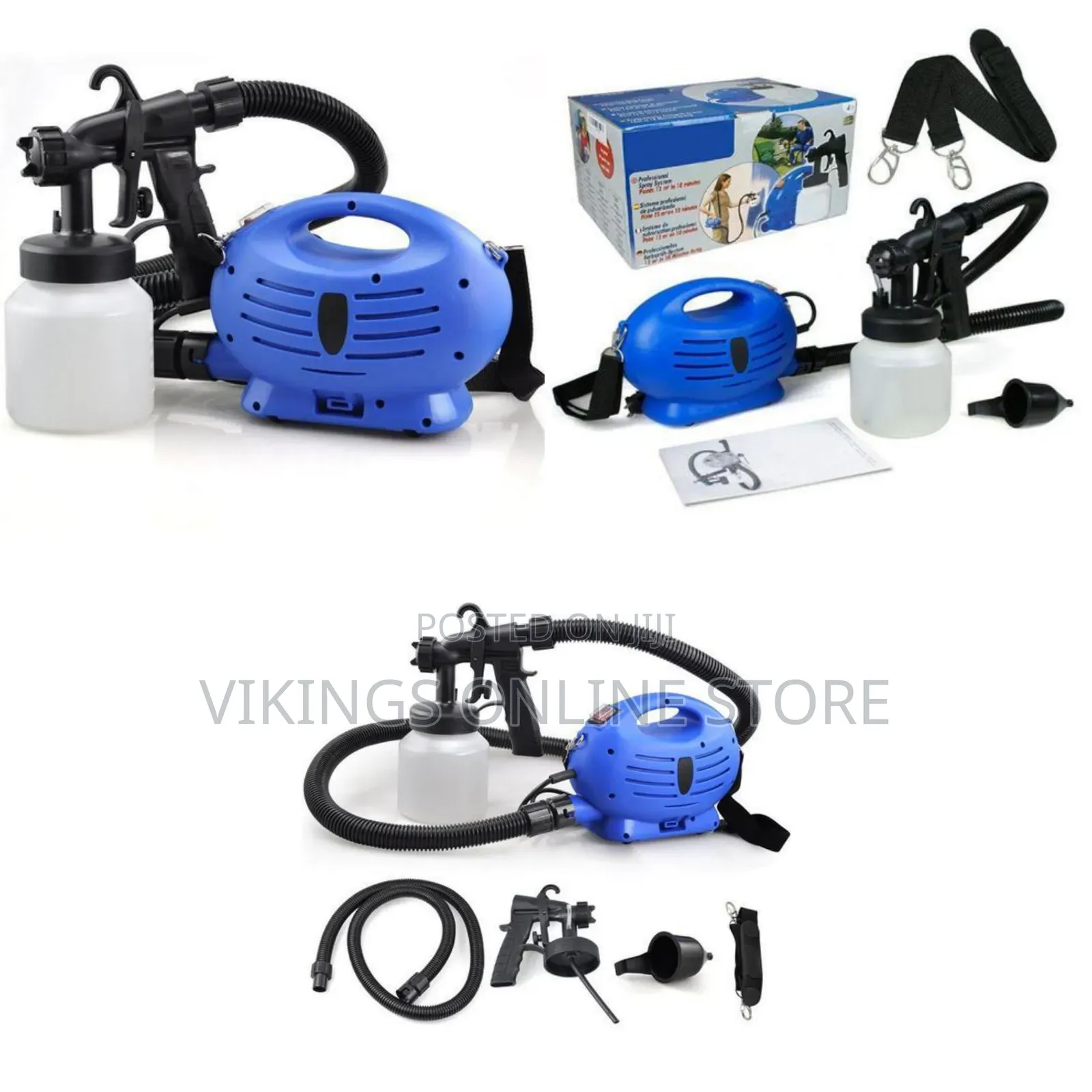 Spray Gun Ultimate Portable Painting Machine - Blue
