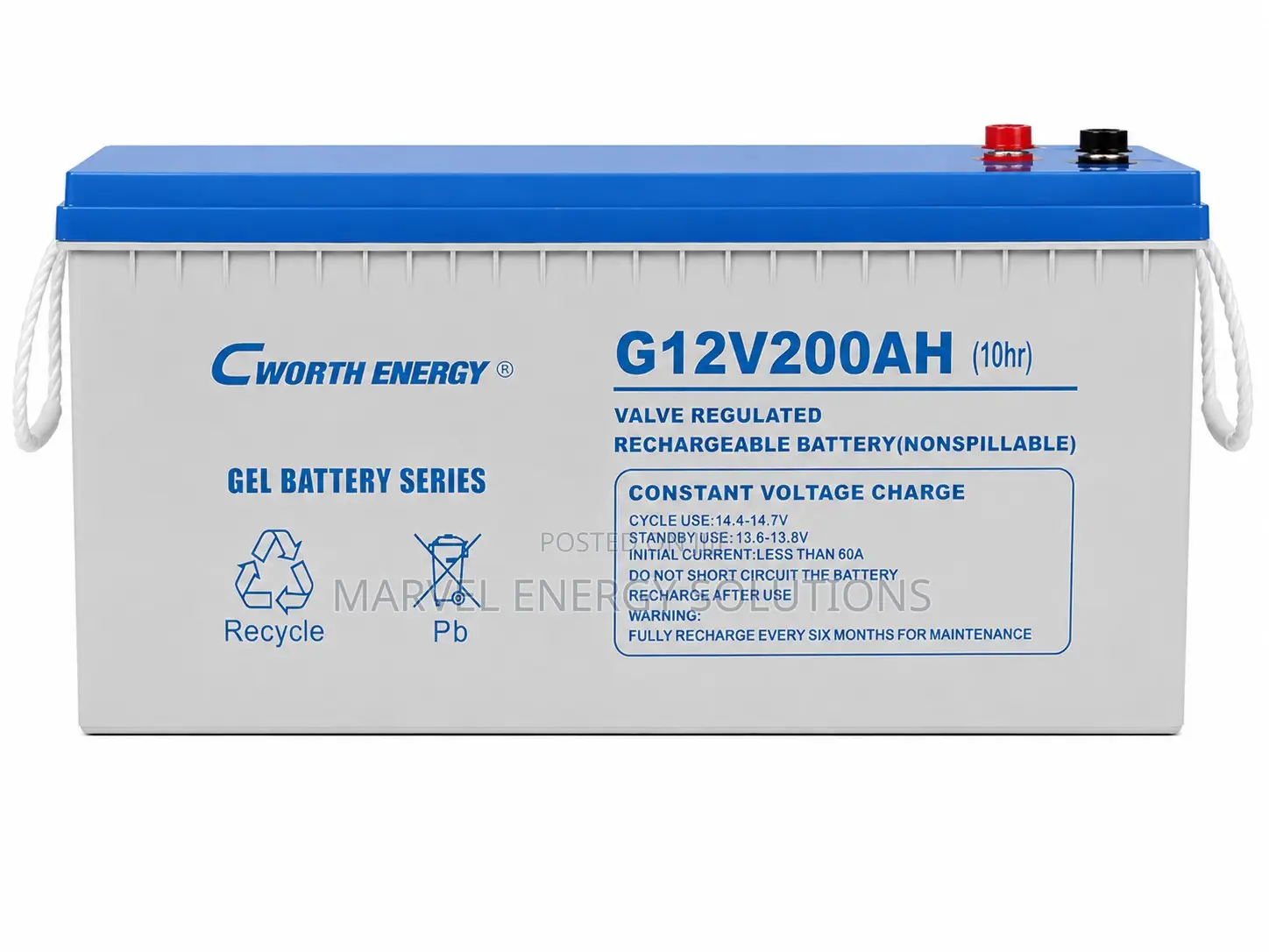 12V 200Ah Gel Solar Battery