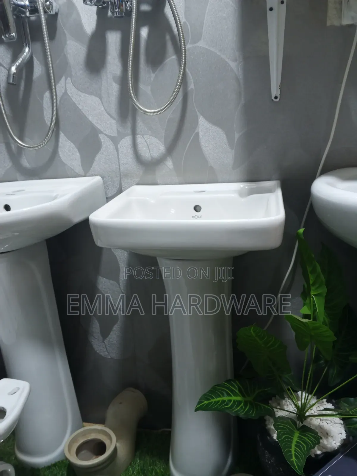 Hand Basin (Completely Set) Medium Size Golf Square