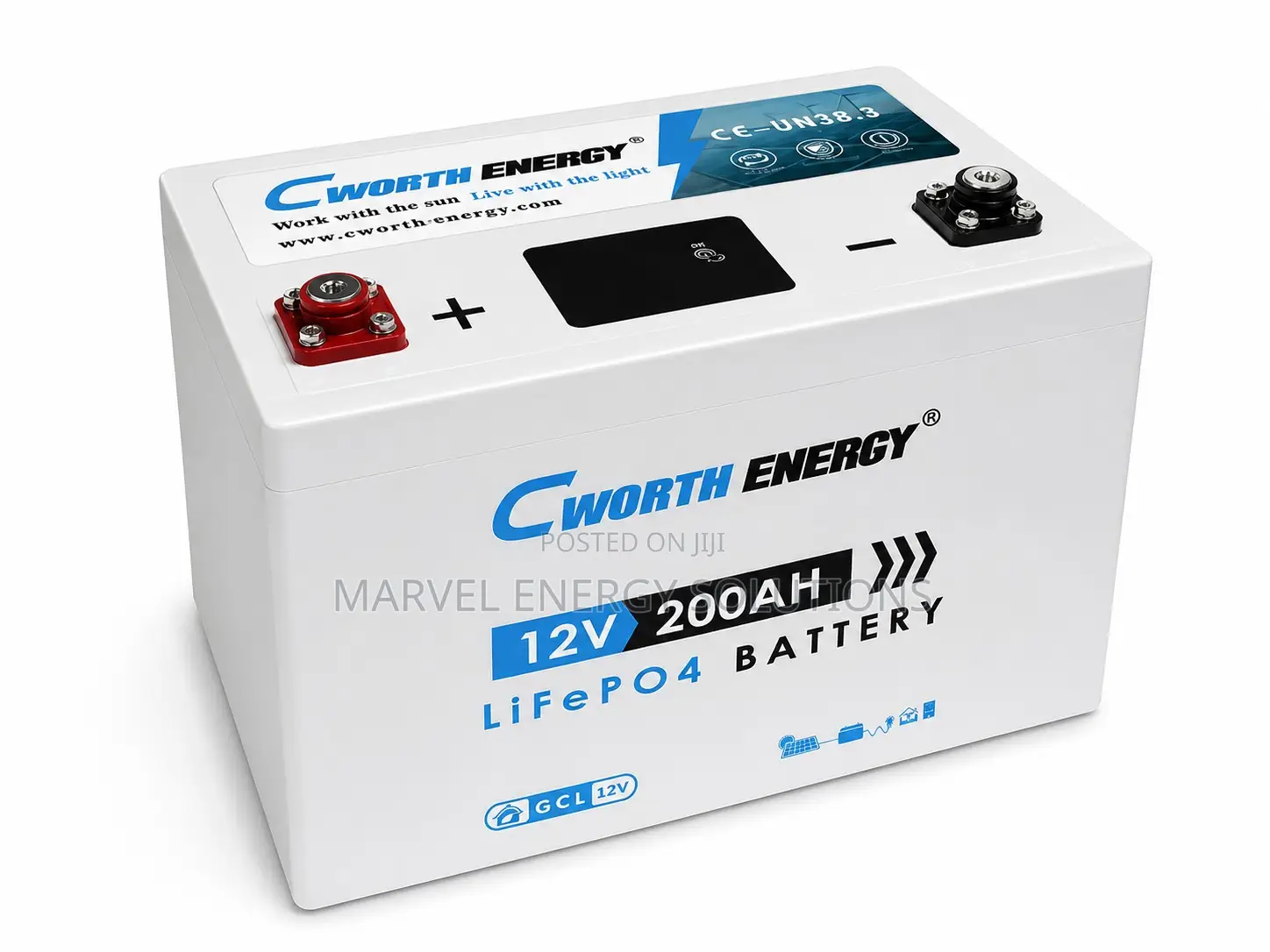 12V 200Ah Lithium-Ion Solar Battery