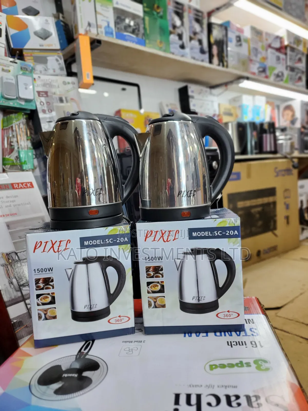 2l Electric Kettle Paco With 3 Pin