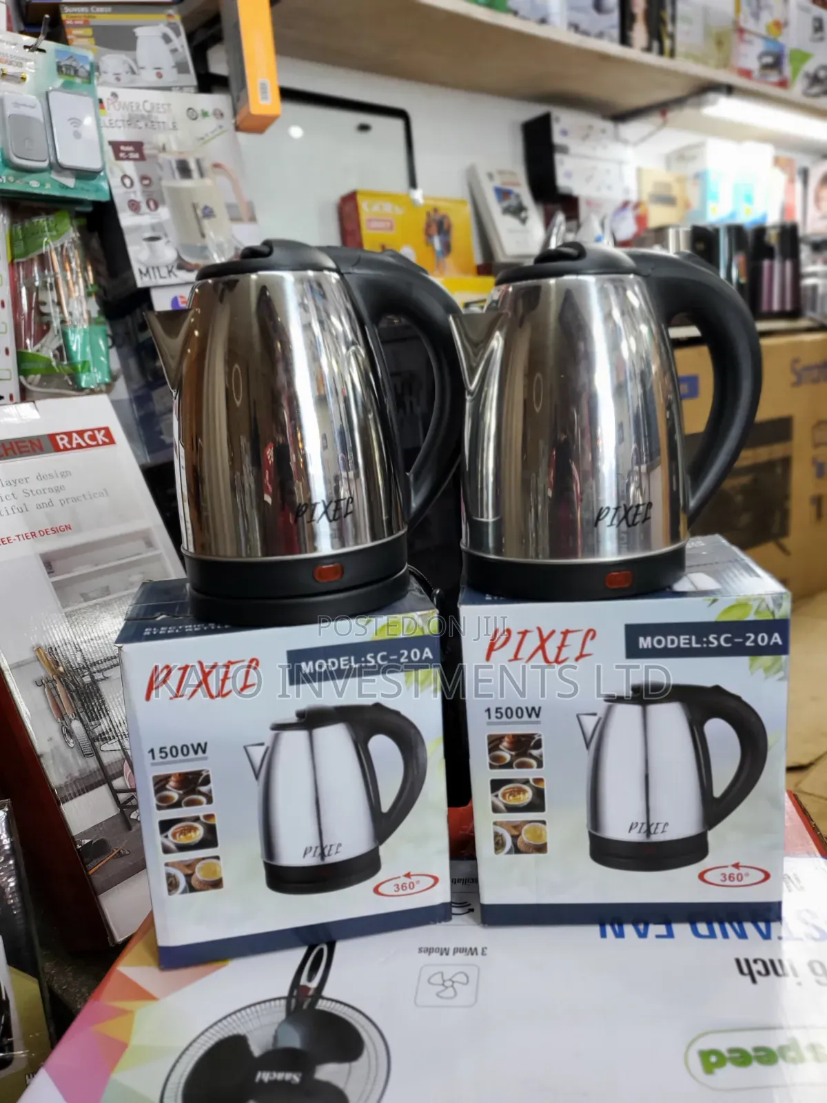 2l Electric Kettle Paco With 3 Pin