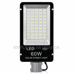 60w Solar Street Light With External Lithium Battery – Waterproof