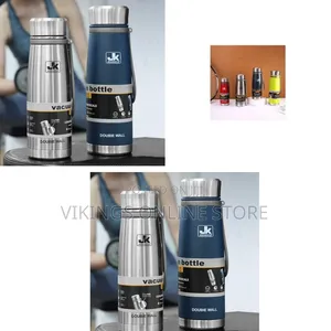 JK 1 Piece of 600ml Insulated Vacuum Thermo Bottle Leak Proof