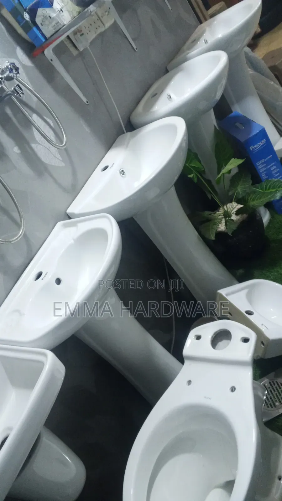 Hand Basin Complete Set With Accessories Frencia Medium Size All Typ
