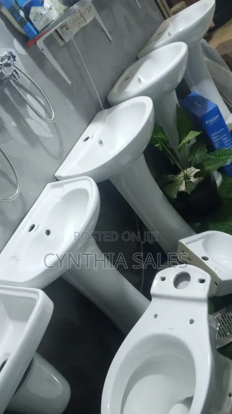 Hand Basin Complete Set With Accessories Frencia Medium Size All Typ