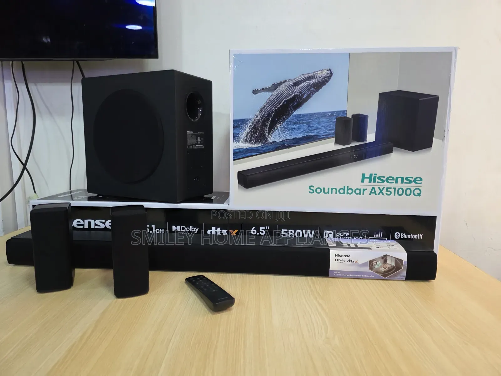 20% Discount Price on Hisense 5.1channel Wireless Bluetooth Soundbar