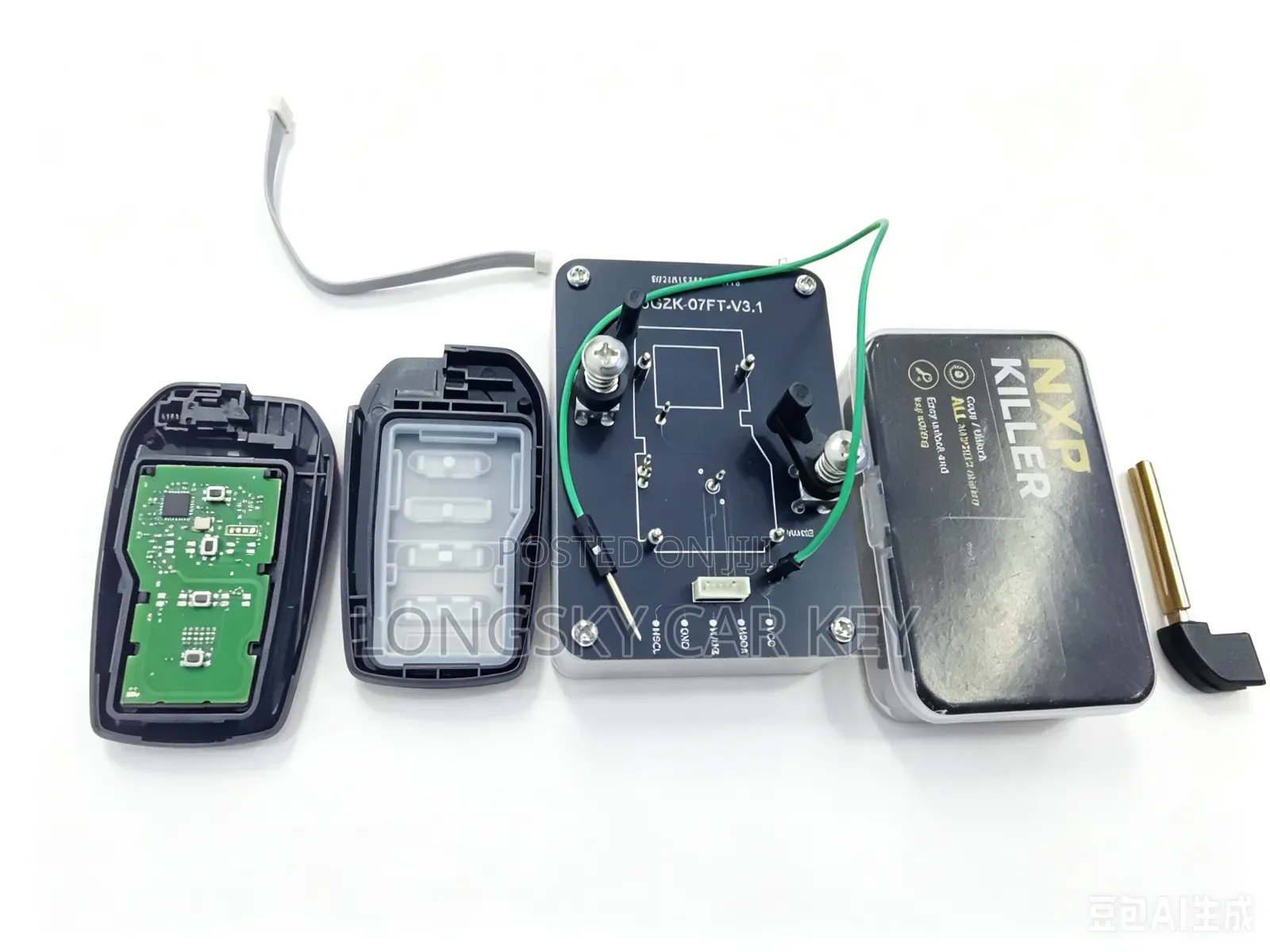 Single Adapter and Reader/Programmer the Easiest Way to Copy Car Keys