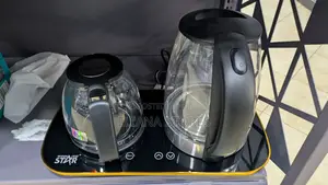 2 in 1 Winningstar Electric Glass Kettle Tea Maker Set
