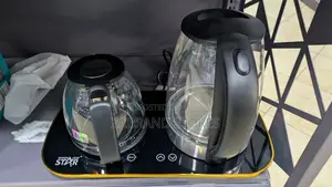 2 in 1 Winningstar Electric Glass Kettle Tea Maker Set