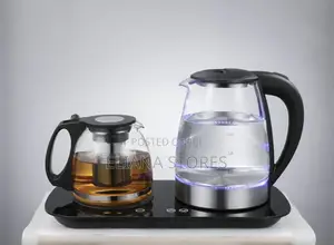 2 in 1 Winningstar Electric Glass Kettle Tea Maker Set