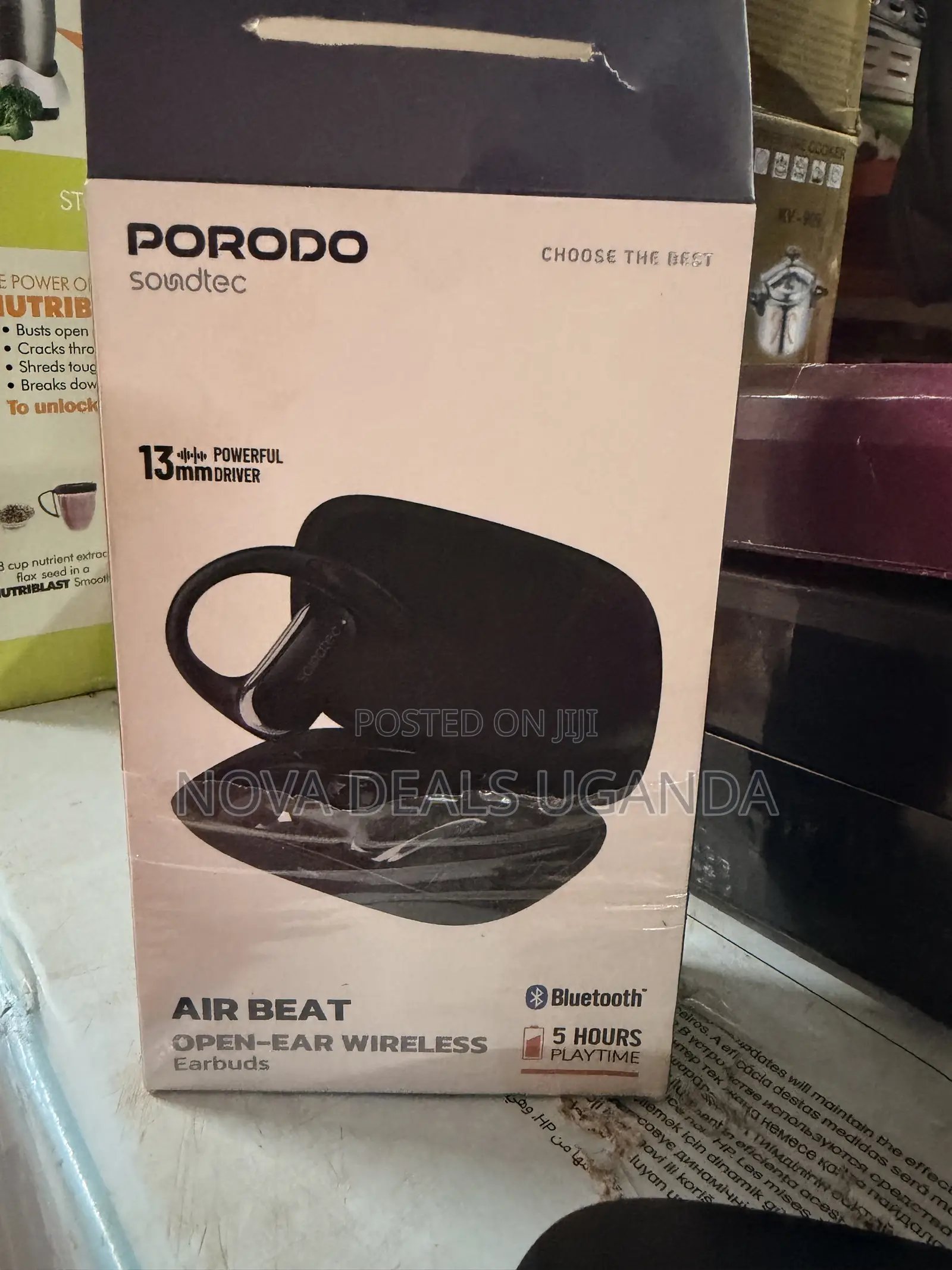 Porodo Soundtec Air Beat Open Ear Wireless Sport Earbuds