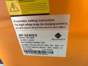 SUMRY RP2024E 2kW 24V Pure Inverter Charger for Solar Systems