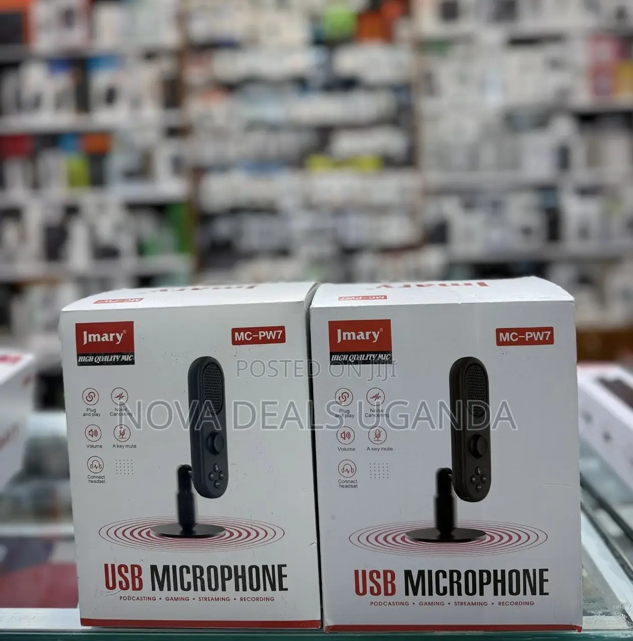 Jmary PC-PW7 USB Podcast Microphone for PC, Laptop