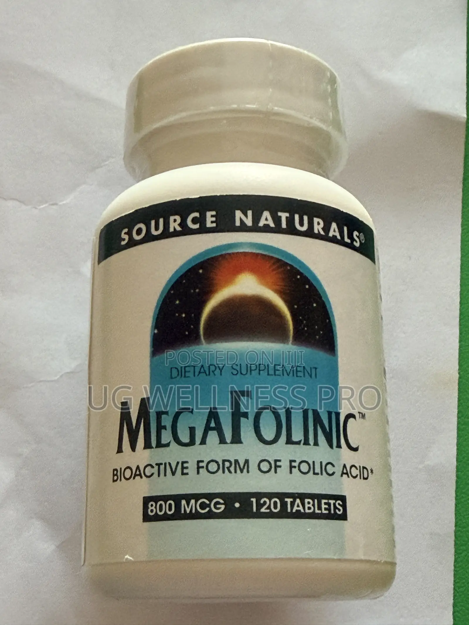 Source Naturals MegaFolinicTM, 800 McG, 120 Tablets