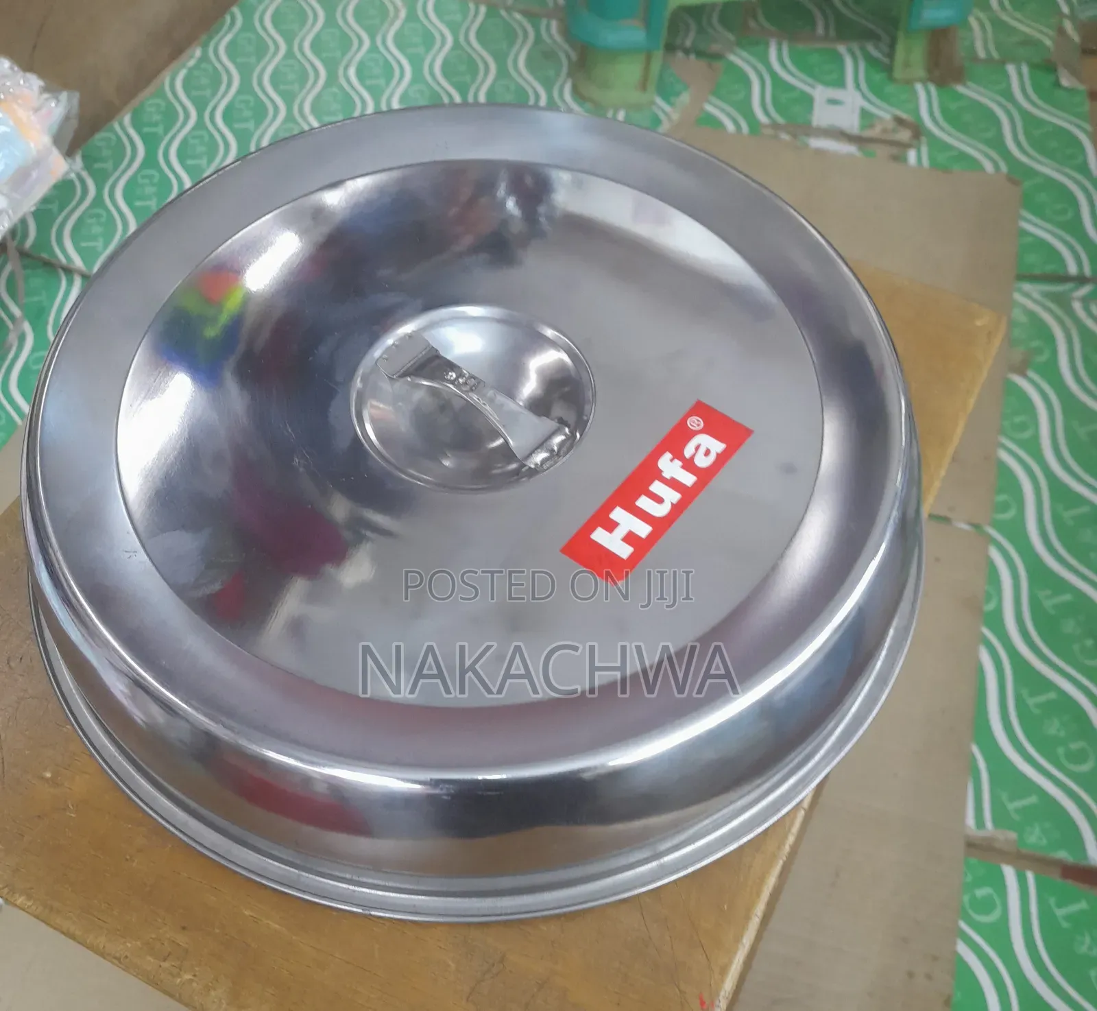 2 Pieces of Hufa Stainless Steel Food Covers