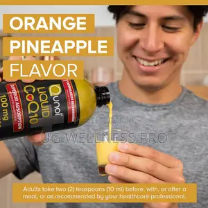 Qunol Liquid CoQ10, Orange Pineapple, 20.3 Fl Oz (600 Ml)