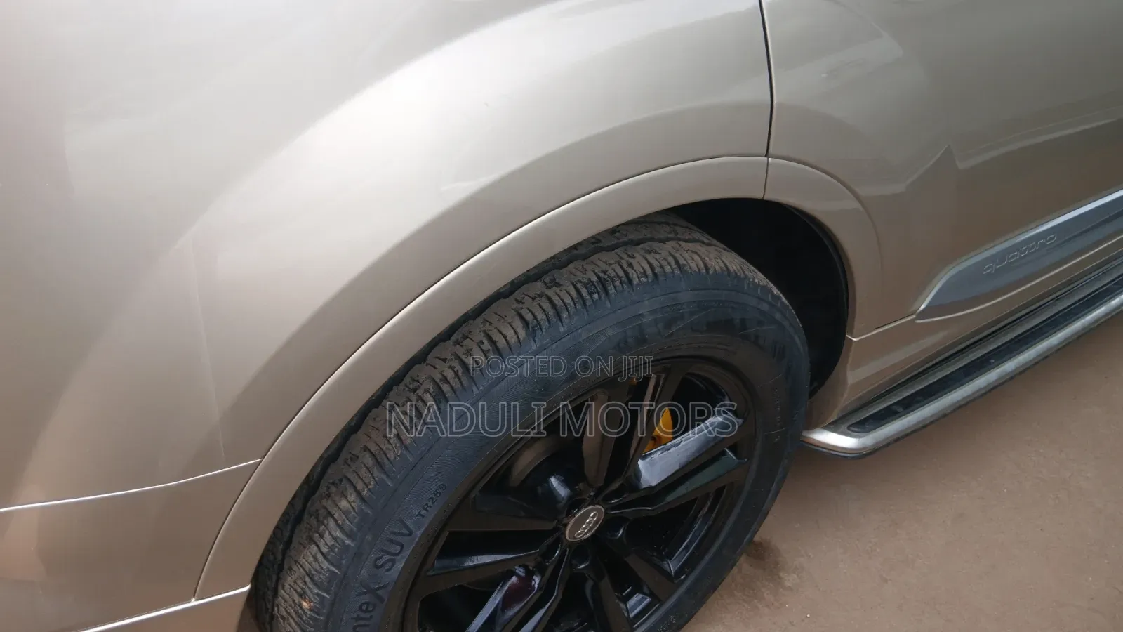 Audi Q7 2017 Gold