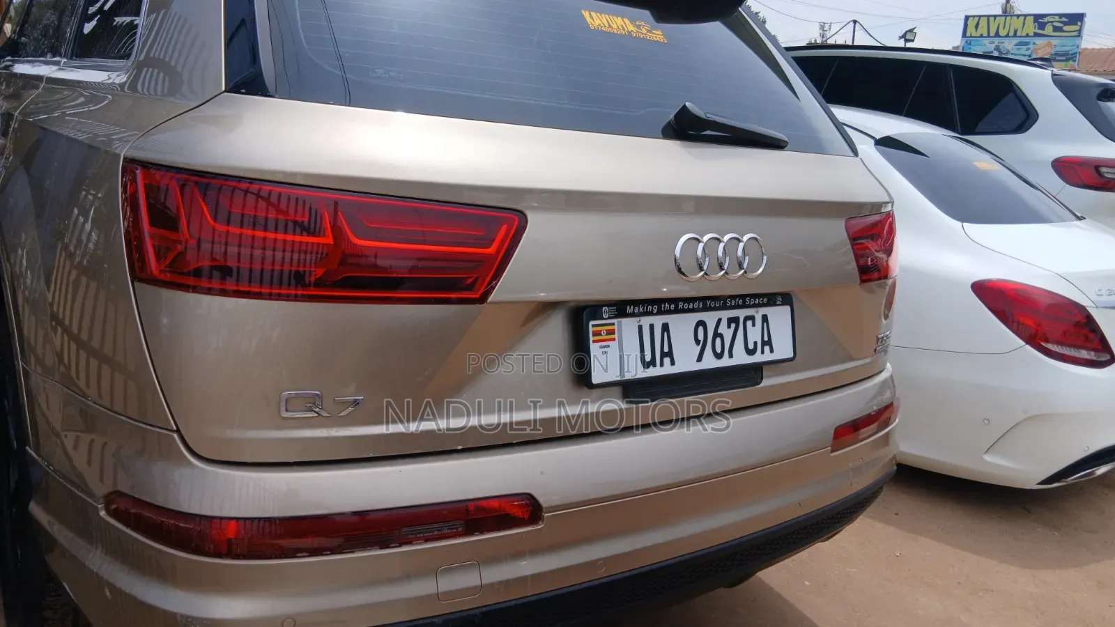 Audi Q7 2017 Gold