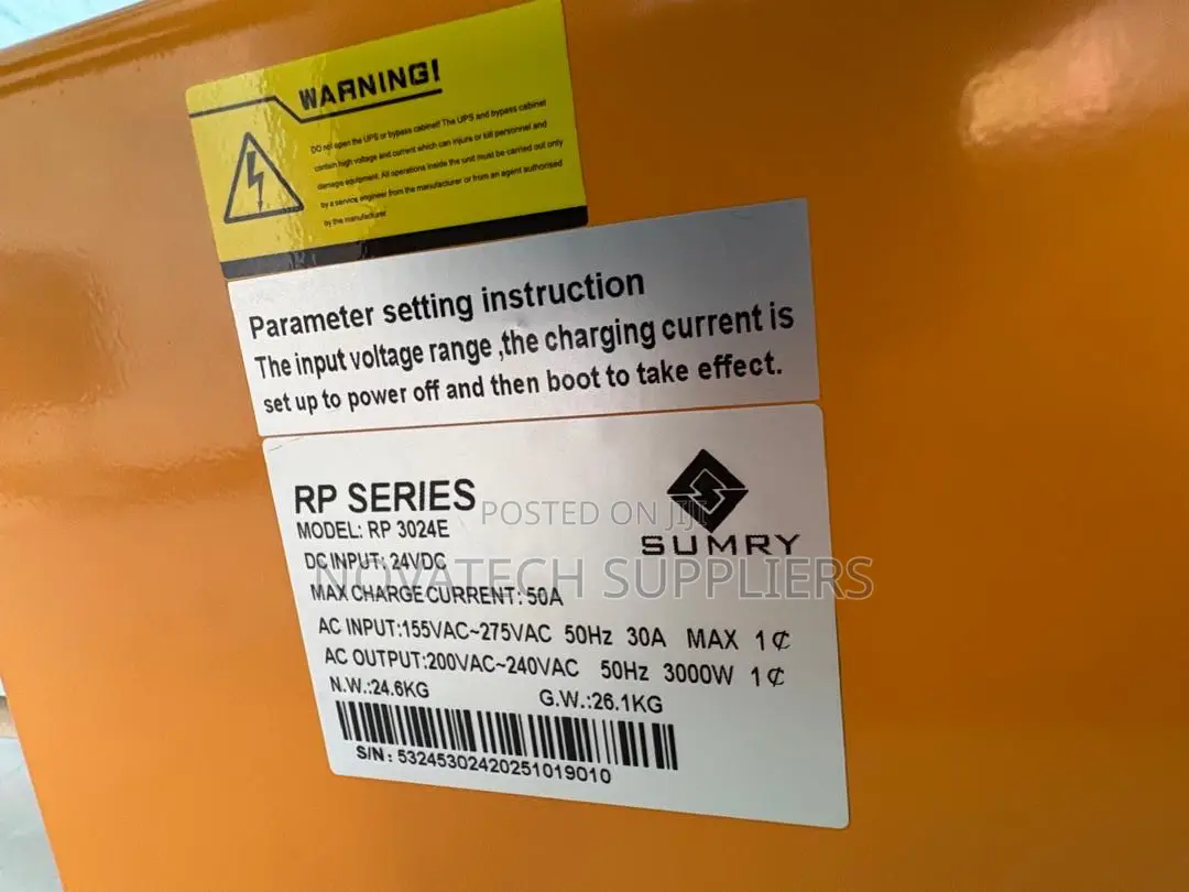 SUMRY RP Series 3000W Inverter Charger | Fast 50A Charging