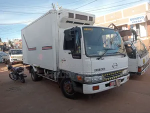 Refrigerator (FRIDGE)truck Transports Fresh ICE Food, Juice