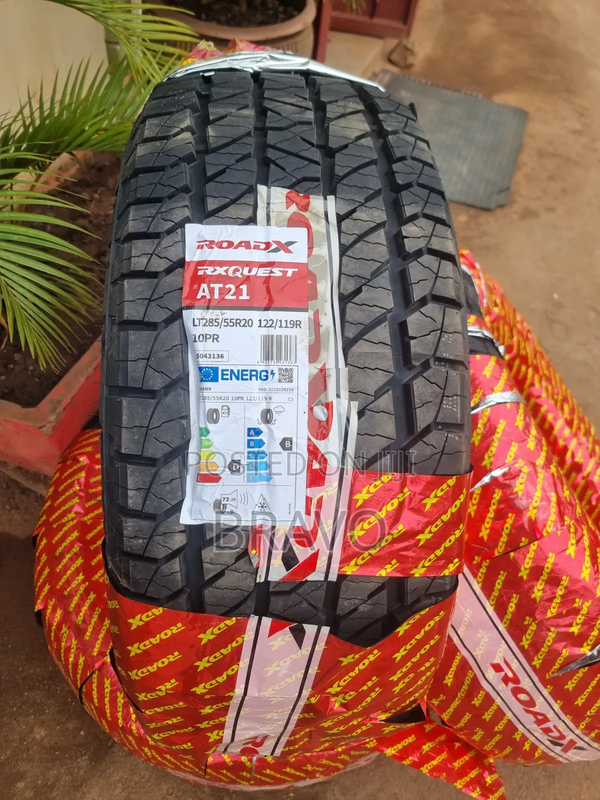 285/55r20 Roadx a/T for Land Cruiser V8.