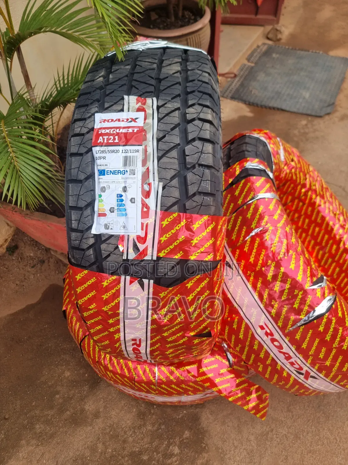 285/55r20 Roadx a/T for Land Cruiser V8.