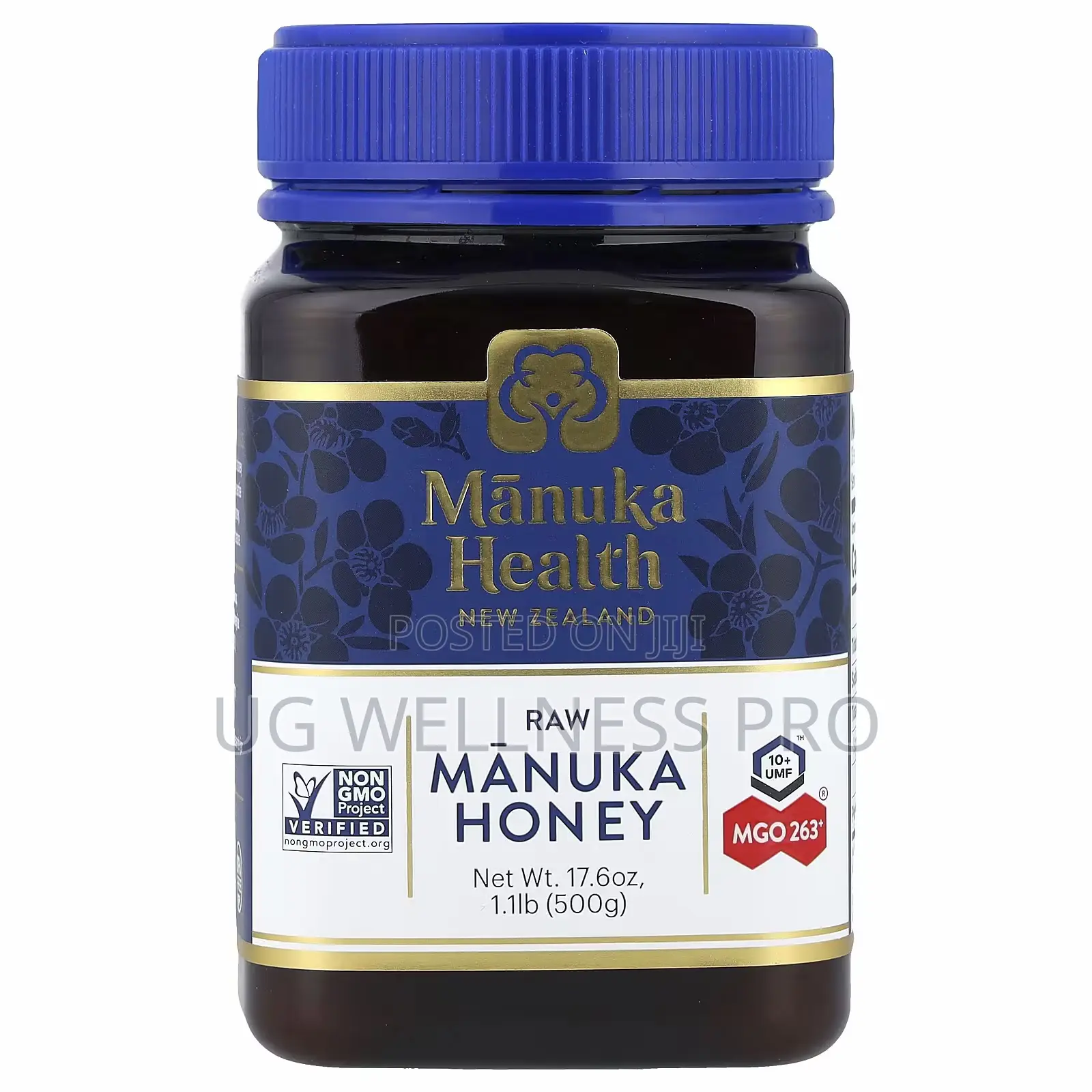Raw Manuka Honey, UMF 10+, MGO 263+, 500g