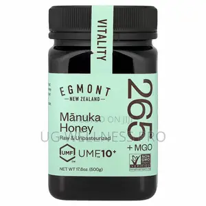 Manuka Honey, Raw Unpasteurized, UMFTM10+, MGO 265+, 500g