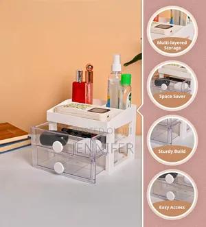 Portable Mini Desktop Cosmetics Organizer