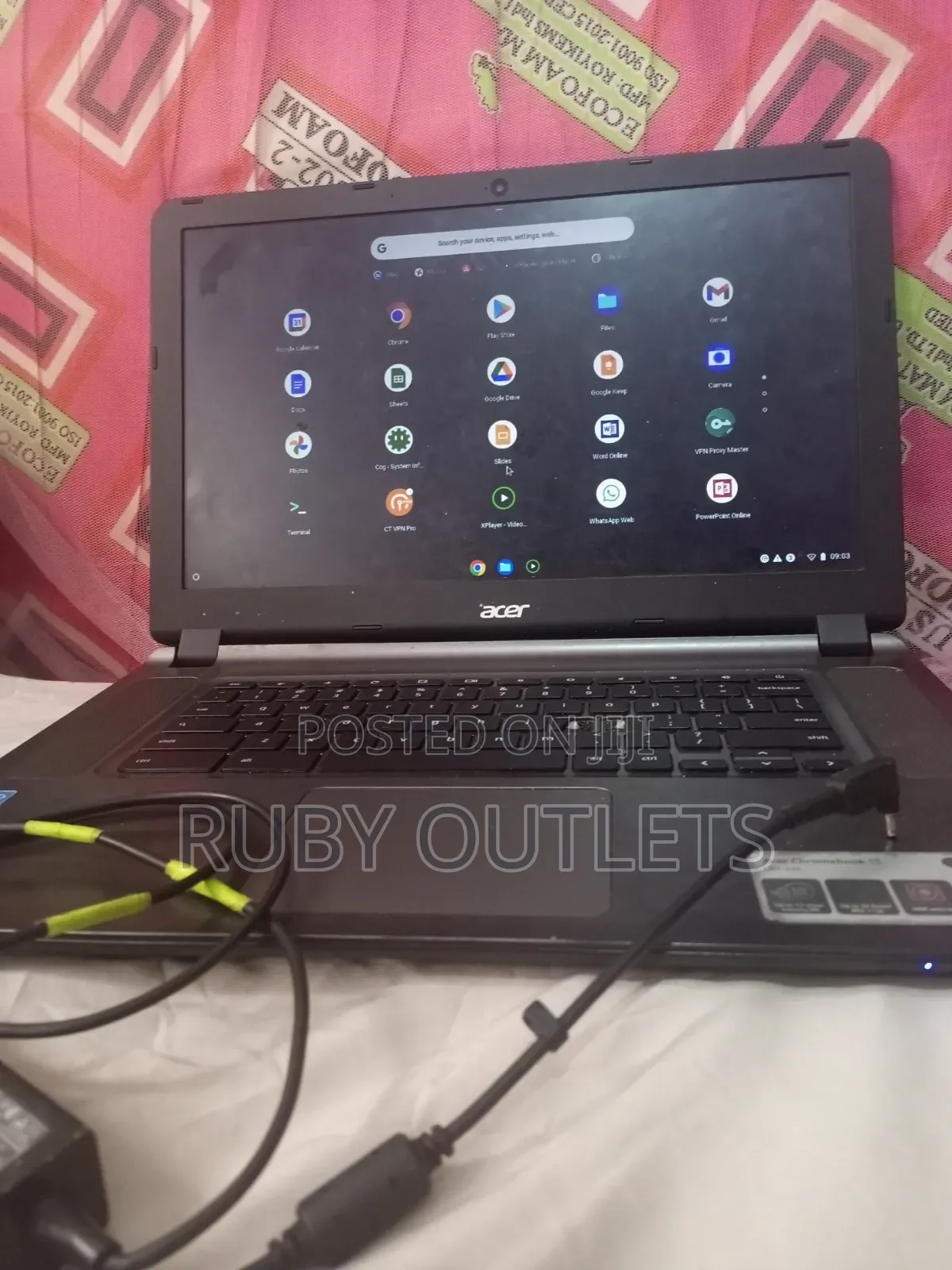 Laptop Acer Chromebook 15 2GB Intel Xeon SSD 16 GB