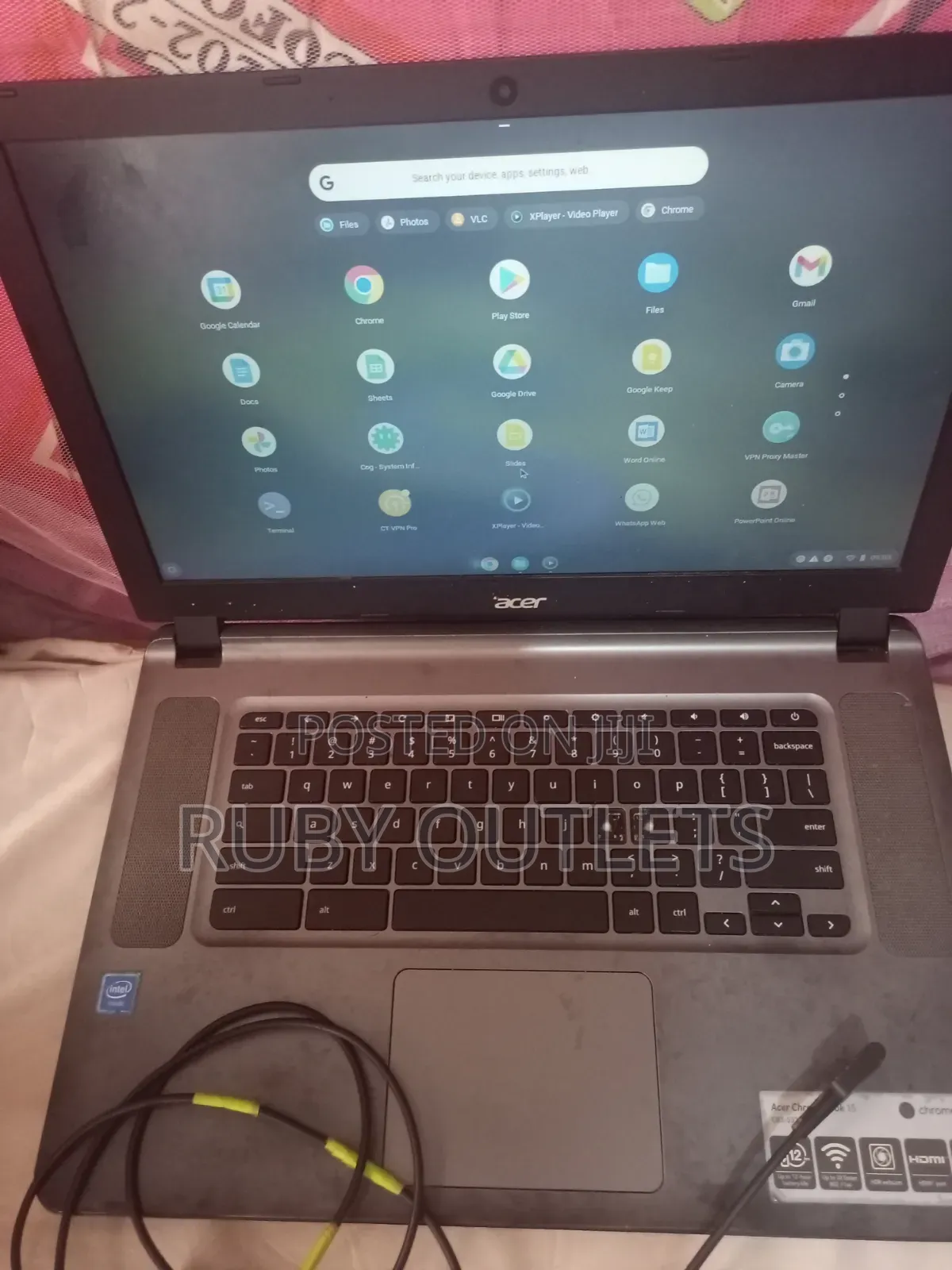 Laptop Acer Chromebook 15 2GB Intel Xeon SSD 16 GB