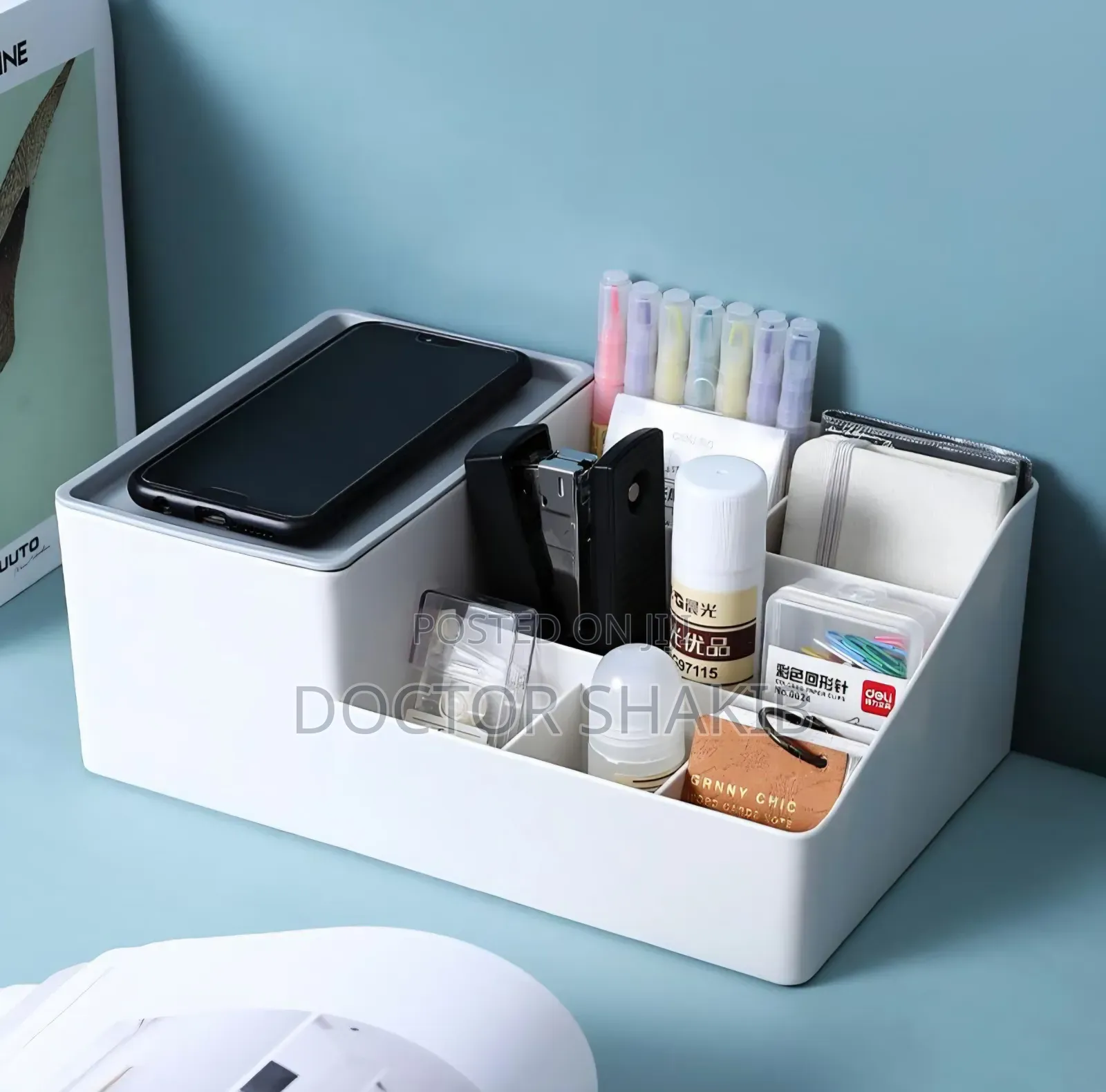 Multi-Compartment PlusNao Desk Organizer