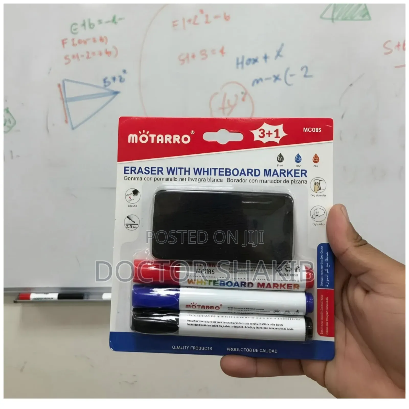 Mötarro 3+1 Whiteboard Marker Set