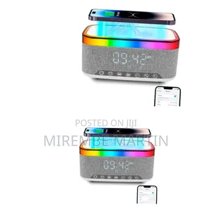 Music Player Led 15w Wireless Charger Wireless Charging Lamp
