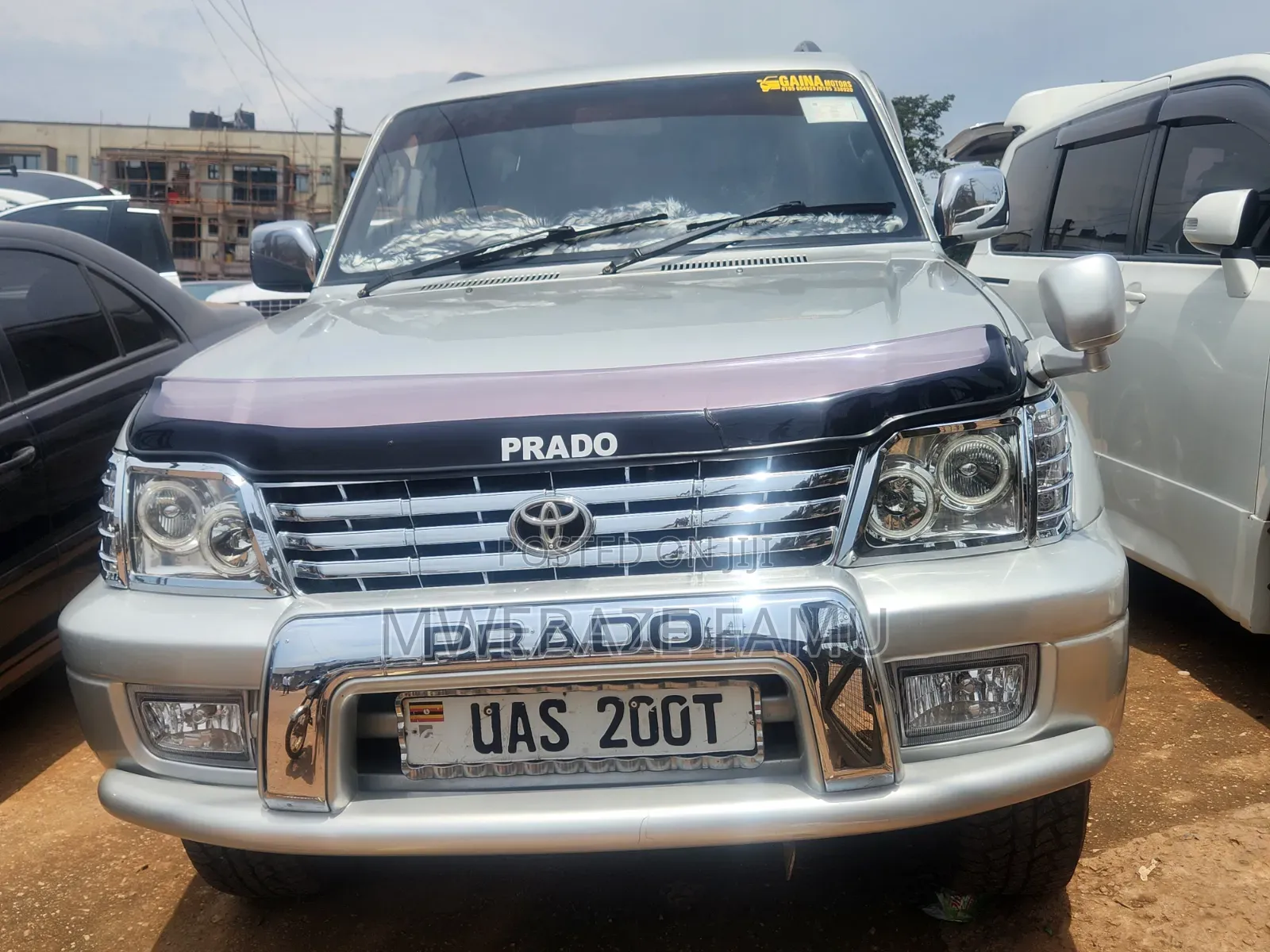 Toyota Land Cruiser Prado 2001 Silver