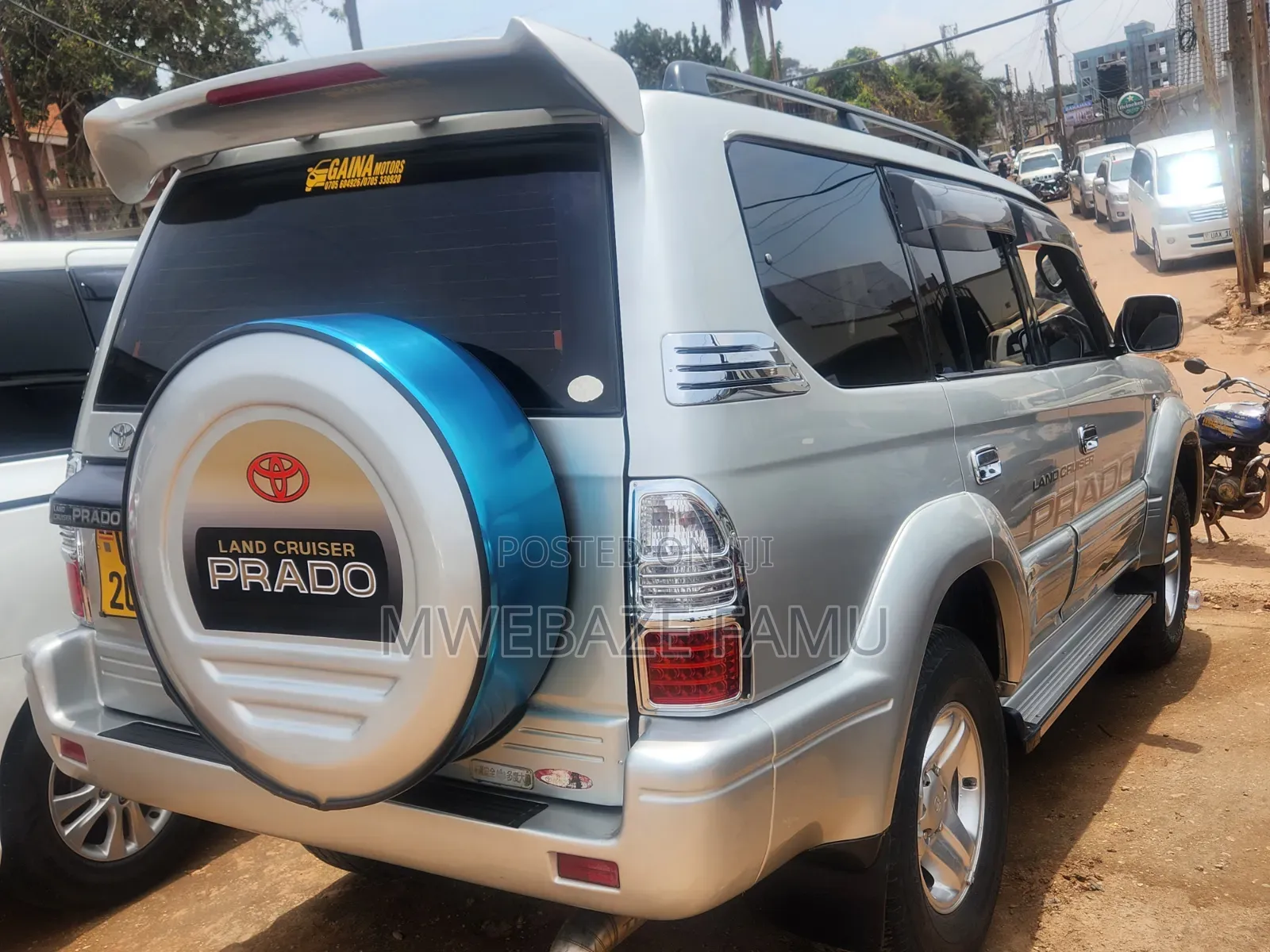 Toyota Land Cruiser Prado 2001 Silver