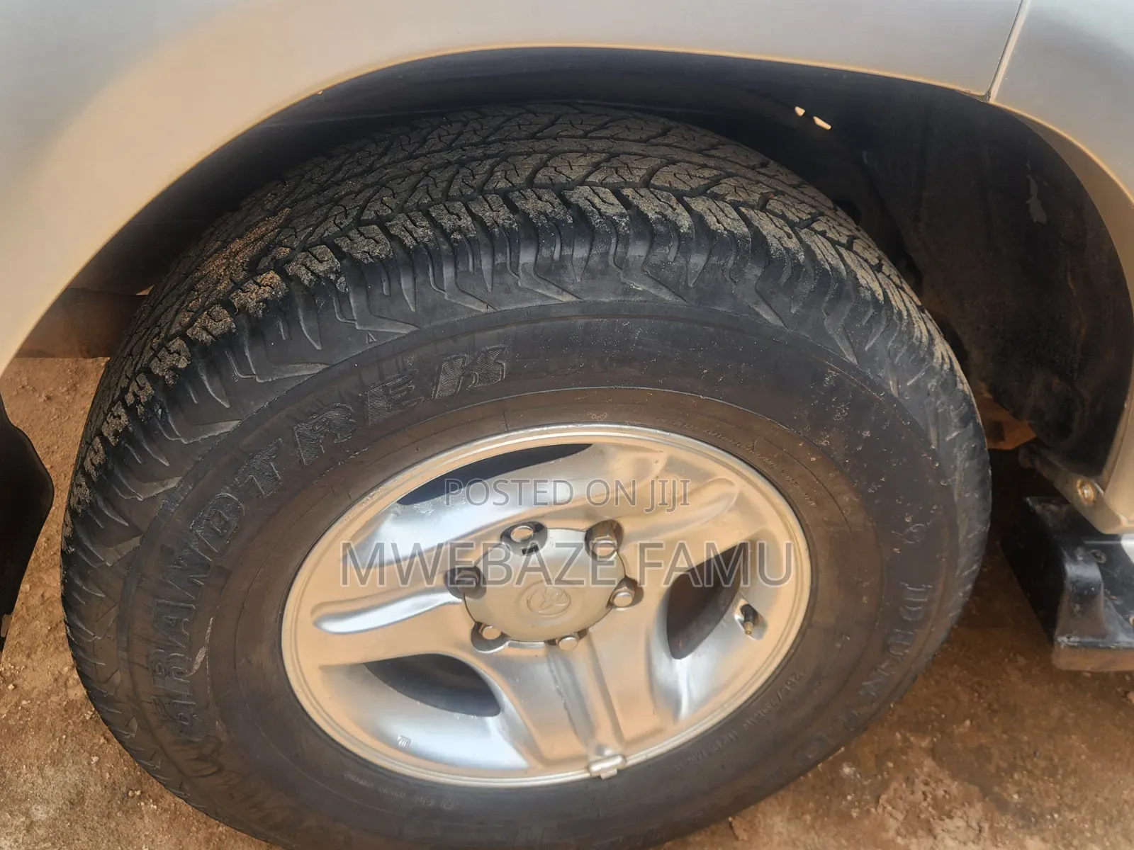 Toyota Land Cruiser Prado 2001 Silver
