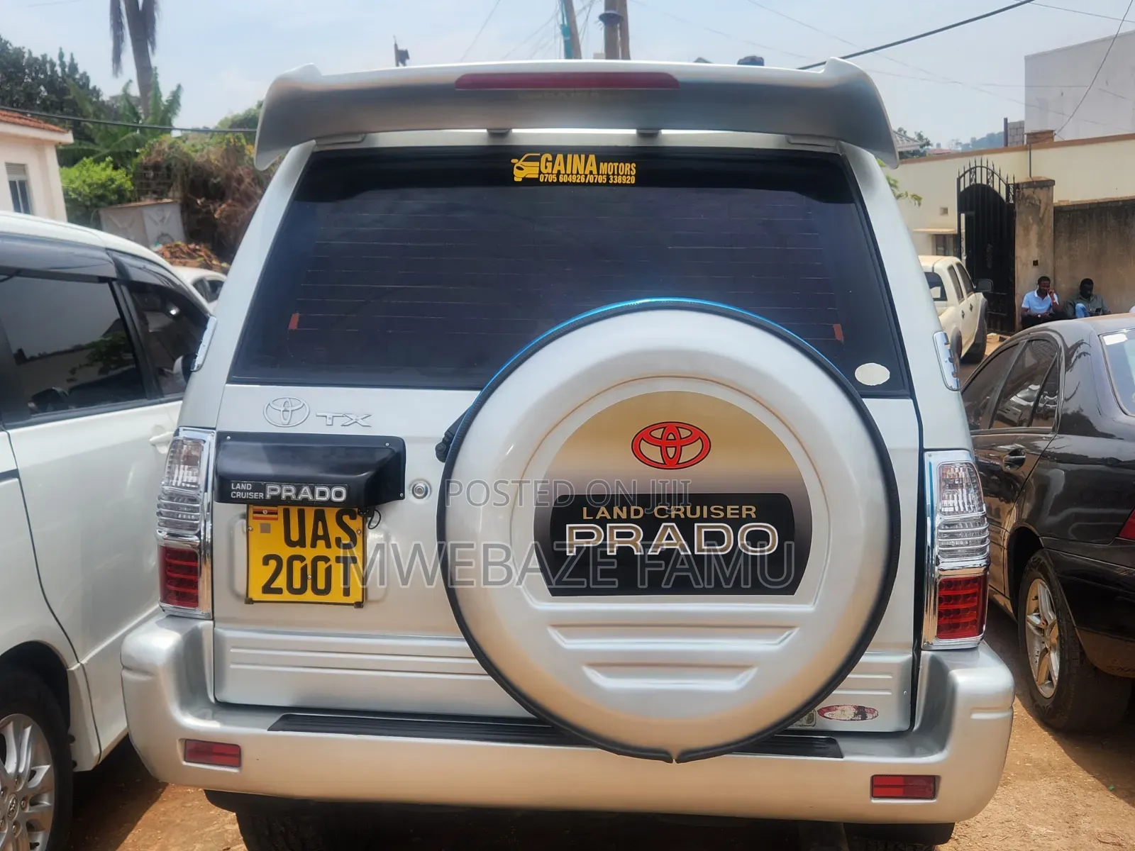 Toyota Land Cruiser Prado 2001 Silver