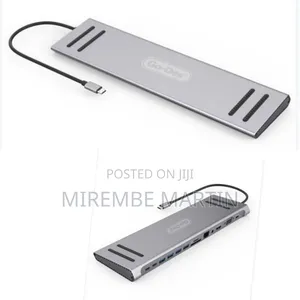 Go-Des 14 in 1 USB C Type-C Hub Hubs Docking Station Dual HDR, VGA,
